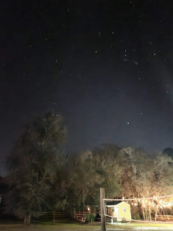 Reserve Farm At Night